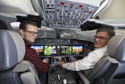 Full Flight Simulator der Lufthansa